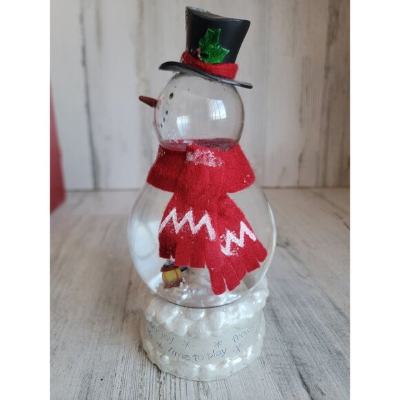 Hallmark AS IS Frosty‎ fun! Snowglobe xmas figure decor - Picture 6 of 7